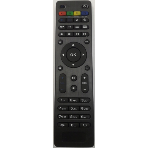 Uniwersalny Pilot Linux Tv Box Jambox MAG250 MAG254 MAG255 MAG IPTV CZARNY
