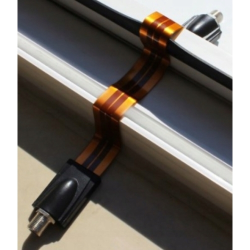 PRZELOTKA OKIENNA PŁASKI KABEL ULTRA SLIM POD OKNO MIEDZIANA