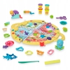 Play-Doh Składana przenośna mata do zabawy świąteczny zestaw 4 tubki F9143