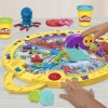 Play-Doh Składana przenośna mata do zabawy świąteczny zestaw 4 tubki F9143
