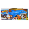 HOT WHEELS CITY WYRZUTNIA TRANSPORTER REKIN SHARK GVG36 + AUTKO PREZENT