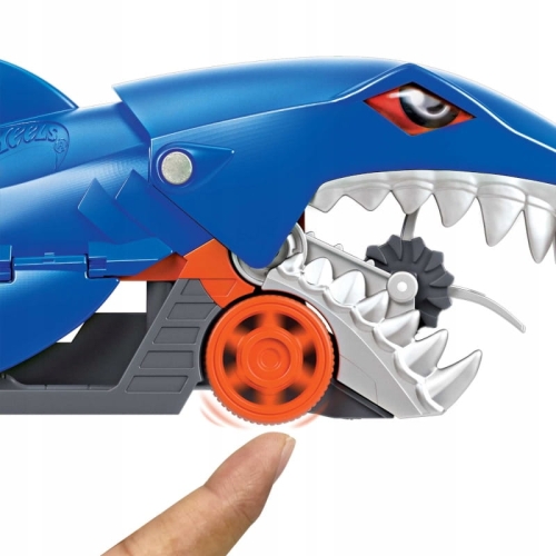 HOT WHEELS CITY WYRZUTNIA TRANSPORTER REKIN SHARK GVG36 + AUTKO PREZENT