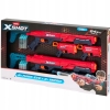 Duży zestaw 4 miotacze pistolet 24 strzałki Luneta Czerwone Zuru X-Shot