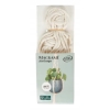 Wiszący Kwietnik na kwiaty Makrama Biały max.5 kg naturaly 10 x 17 x 100 cm