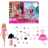 KALENDARZ ADWENTOWY MATTEL BARBIE LALKA +24 NIESPODZIANKI DLA KSIĘŻNICZKI