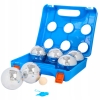 Kule do Gry BOULE PETANQUE BULE petanka 6 metalowych kul zestaw na piknik