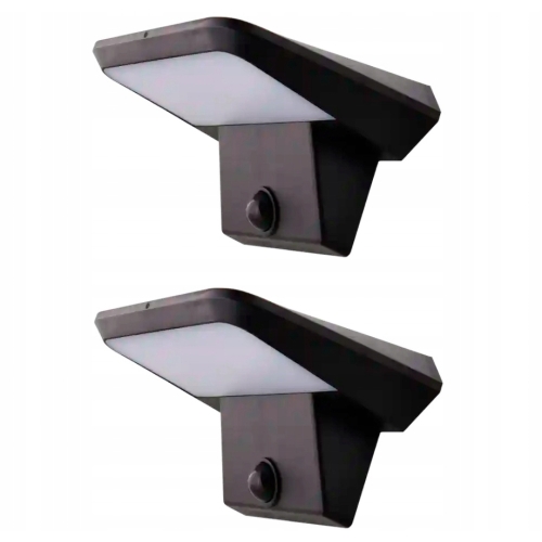 Lampa solarna elewacyjna czujka ruchu 3,5m 120° LED 200-800 lm IP44