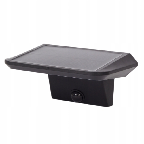 Lampa solarna ŚCIENNA elewacyjna czujka ruchu 3,5m 120° LED 200-800 lm IP44