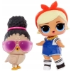 LALECZKI L.O.L. SURPRISE! PTASZEK CZARNY KOK LALA BLOND WŁOSY OPASKA RED