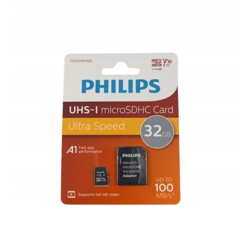 Karta microSD UHS-I micro SDHC Adapter ULTRA SPEED 100 MB/s FM32MP46B 32 GB