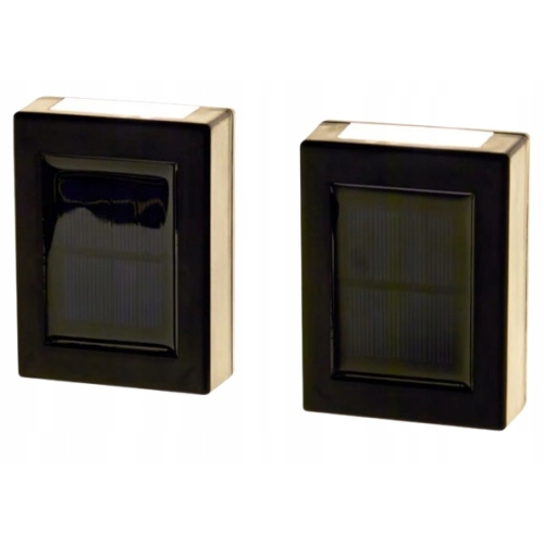 Lampy ścienne zewnętrzne solarne Up & Down warm white 8 lumen Solar 2 szt.