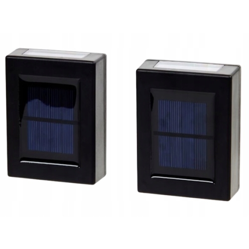 Lampy ścienne zewnętrzne solarne Up & Down warm white 8 lumen Solar 2 szt.
