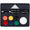 Farby do malowania twarzy Zestaw plastyczny Make Up Grafix dla dzieci cs