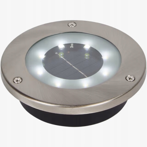 Lampa ziemna Solar Ø 12 cm led zewnętrzna oczko ogrodowa reflektor