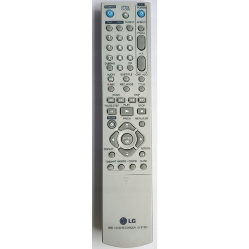 PILOT ORYGINALNY DO DVD LG RH-257 RH-277 RH-278 SREBRNY LG AKB31199306