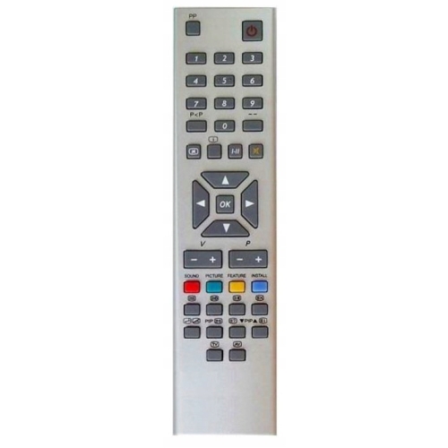 PILOT DO TV ROYAL ELEMIS VESTEL UNIWERSALNY ZAMIENNIK SREBRNY SEG RC-2440