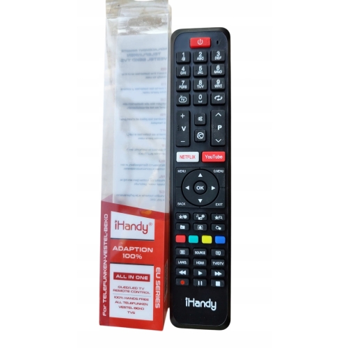 PILOT DO TV TELEFUNKEN VESTEL UNIWERSALNY ZAMIENNIK iHANDY CRC6001