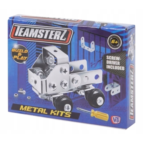 Zestaw konstrukcyjny Teamsterz Metal Kits HTI autko wyścigowe