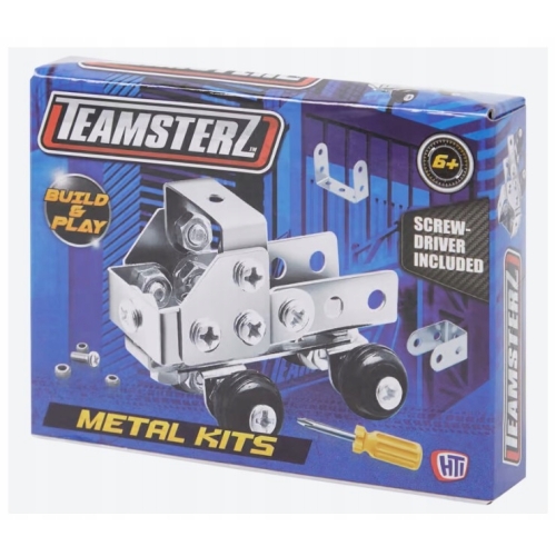 Zestaw konstrukcyjny Teamsterz Metal Kits HTI autko wyścigowe
