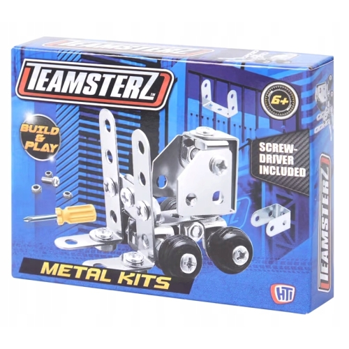 Zestaw konstrukcyjny Teamsterz Metal Kits HTI autko wyścigowe