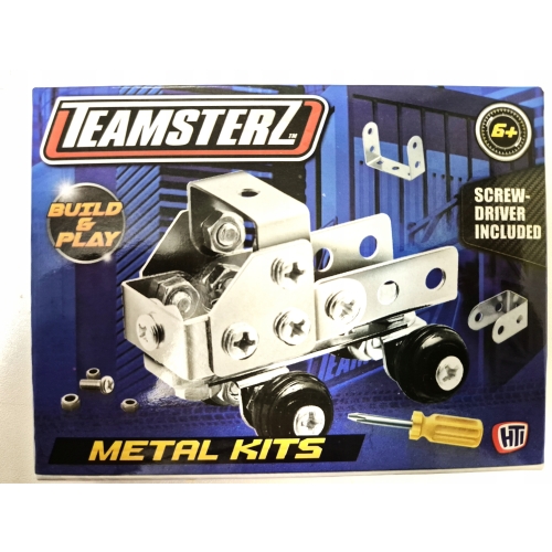 Zestaw konstrukcyjny Teamsterz Metal Kits HTI autko wyścigowe