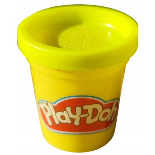 Ciastolina Play-Doh masa plastyczna tubka uzupełniająca 60g jasno żółta