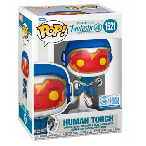 Figurka Funko Pop! kolekcja winylowa Fantastic 4 Human Torch 1521