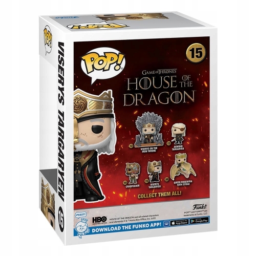 Figurka Funko Pop! Winylowa House of the dragon Viserys targaryen 15