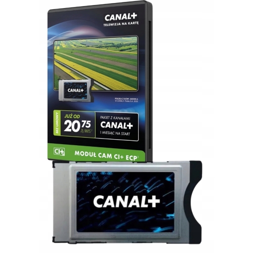 Telewizja na kartę Canal+ Usługa TNK Start na 1 m-c z modułem cam CI+ ECP