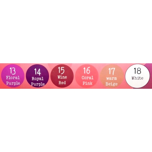 Duże markery akrylowe do malowania 10mm papier płótno DécoTime 6 sztuk fio
