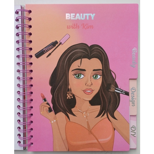 Kolorowanka Selfie Girls Creative Designer naklejki szablony 70 stron 759