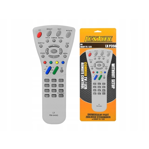 PILOT DO TV SHARP UNIWERSALNY ZAMIENNIK LCD G0001BJSA RM-649G LXP356