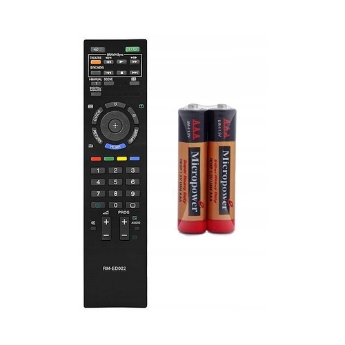 PILOT DO TV SONY UNIWERSALNY ZAMIENNIK ULTRA JAKOŚĆ RM-ED022