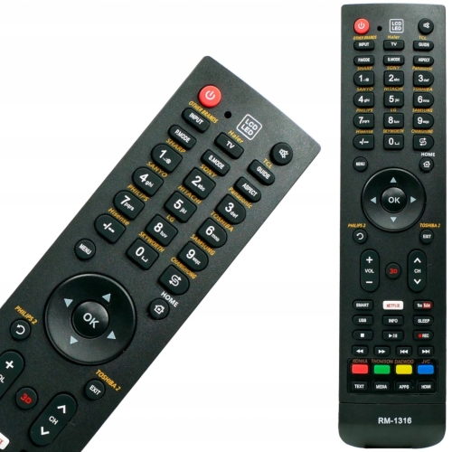 PILOT DO TV LTC UNIWERSALNY ZAMIENNIK DO WIELU MODELI PAROWALNY LXP1316