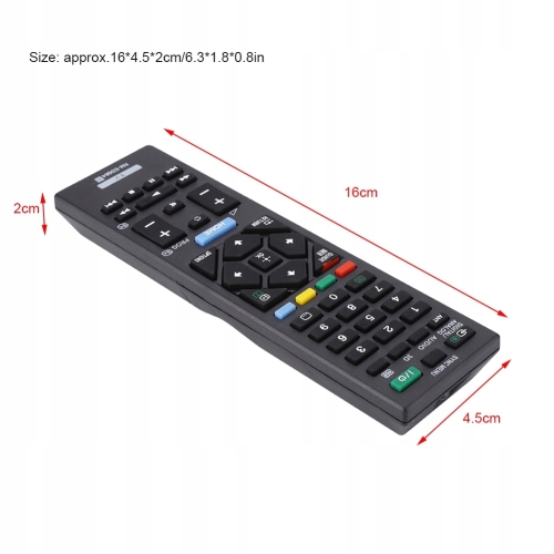 PILOT DO TV SONY ZAMIENNIK UNIWERSALNY KDL-32R303B KDL-46R474A RM-ED054
