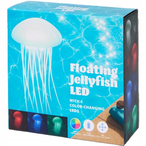 Pływająca meduza z diodami led multikolor do basenu Nor-Tec Ø 11,5 x 23 cm