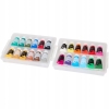 Farby akrylowe profesjonalne wielokolorowe plastikowe etui 24x 22 ml tubki