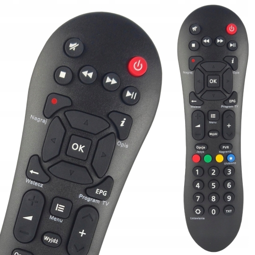 PILOT EVOBOX DO DEKODERA POLSAT EVOBOX ZAMIENNIK NETIA HD7000 HD8000