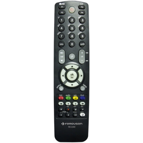 ORYGINALNY Pilot Ferguson Do Dekoderów TVSAT UNIWERSALNY MODEL RCU-240