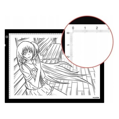 TABLET GRAFICZNY TABLICA LED PISANIE RYSOWANIE KALIGRAFIA MALOWANIE 34,5 cm