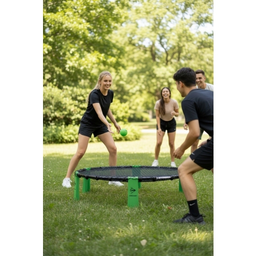 SPYDERBALL ROUNDNET SPIKEBALL GRA PLENEROWA ZESTAW TORBA PIŁKA DUNLOP