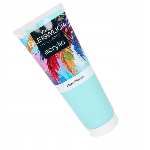 Farba akrylowa profesjonalna tuba Van Bleiswijck AQUA BREEZE BLUE 250 ML