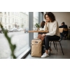 Plecak kabinowy samolotowy kompaktowy 20l pod fotel 40 x 25 x 20 cm BEŻOWY