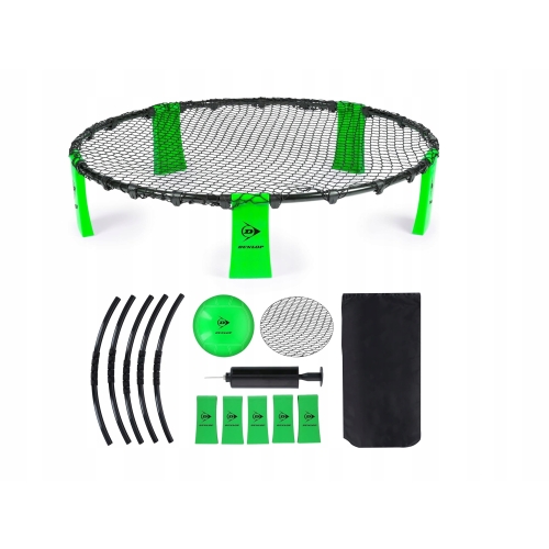 SPYDERBALL ROUNDNET SPIKEBALL GRA PLENEROWA ZESTAW TORBA PIŁKA DUNLOP d1