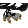 KABEL POŁĄCZENIOWY EURO SCART 6*RCA CHINH WYSOKIEJ JAKOŚCI HQ13 1,5m