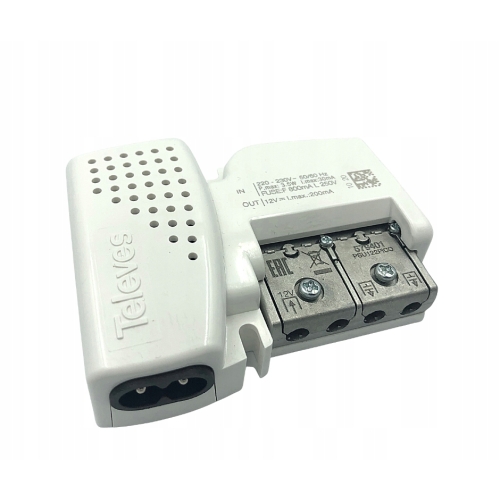Zasilacz impulsowy antenowy 12V 200mA 2TV Televes Picokom 579401 PSU122PICO