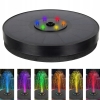 Fontanna solarna RGB pływająca do oczka wodnego 6 dysz ogrodowa stawu 16 cm