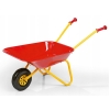 Taczka metalowa ogród piasek zabawka dla dzieci edukacyjna 38 x 76 x 43 cm