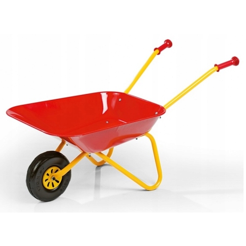 Taczka metalowa ogród piasek zabawka dla dzieci edukacyjna 38 x 76 x 43 cm