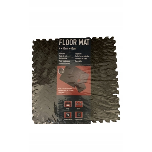 Mata pod basen sprzęt sportowy podłoga warsztatowa 40 cm x 40 cm 6 sztuk
